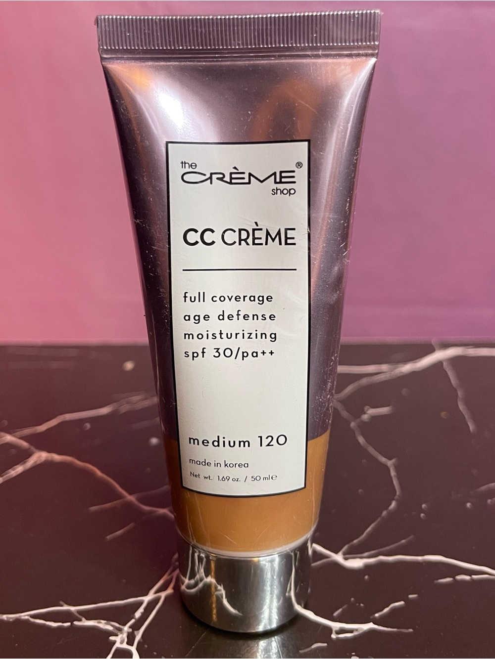 The Crème Shop CC Crème Moisturizing Age Defense SPF 30 - Medium 120